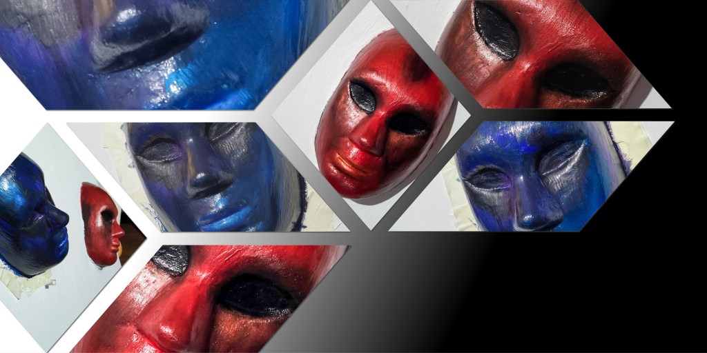 The Anxious Artist's latest acrylic on canvas work in progress.